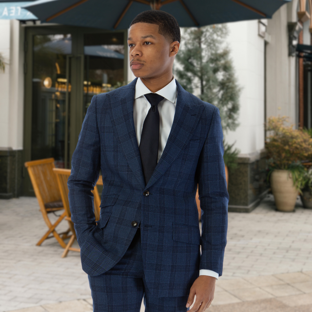 PEAK LAPEL SUITS