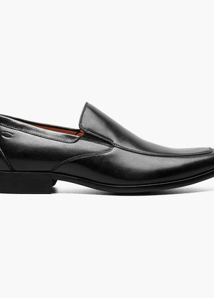 Florsheim Mens Postino Black Slip-on Loafer Leather Dress Shoes