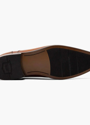 Florsheim Mens Postino Cognac Brown Slip On Loafer Leather Dress Shoes