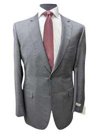 Thumbnail for Canali 1934 Mens Gray Check 44R Drop 8 100% Wool 2 Button 2 Piece Suit