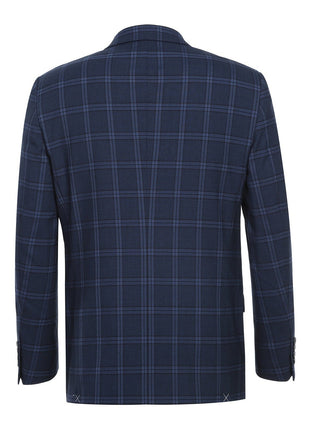 Men's Slim Fit Checked Suits