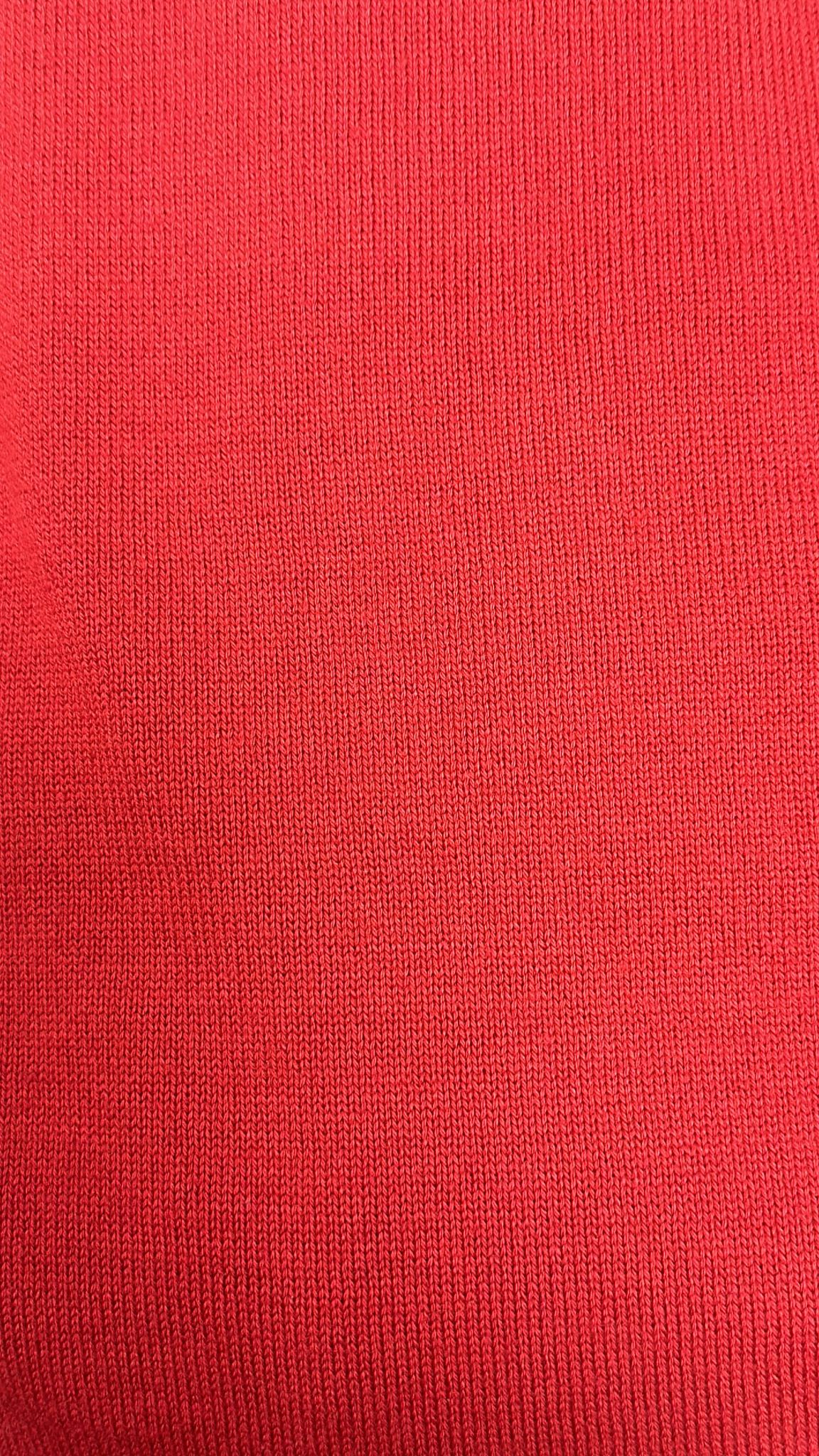 Arthur Black Men's Solid Red Pullover Cotton Blend Turtleneck Sweater Shirt