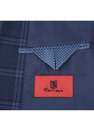 Men's Slim Fit Checked Suits