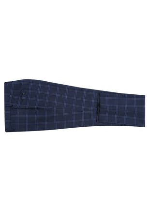 Men's Slim Fit Checked Suits