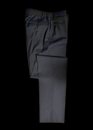 Canali 1934 Men's Blue Sharkskin Classic Fit 100% Wool Suit 36R