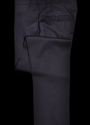 Canali Men's Solid Navy Classic Fit 100% Wool Suit 36R