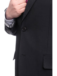 Thumbnail for Arthur Black TWO PIECE SUITS Arthur Black Portly Fit Solid Navy Blue Twill Two Button Wool Suit