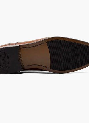 Florsheim Mens Postino Cognac Brown Oxford Cap Toe Leather Dress Shoes