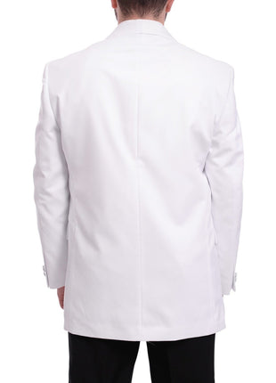 Giorgio Fiorelli BLAZERS Mens Giorgio Forelli Classic Fit Solid White 1 Button Dinner Jacket