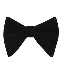 Thumbnail for Brand Q Large Velvet Bow Ties for Prom