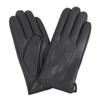 Thumbnail for Ariston Ariston Mens Solid Black Touch Screen Leather Gloves