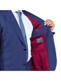 Thumbnail for lining of dark blue gabardine men's suit
