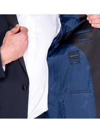 Thumbnail for lining of navy blue tuxedo jacket