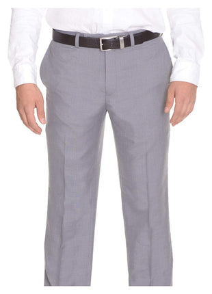 Calvin Klein Sale Pants 30X30 Calvin Klein Body Slim Fit Solid Light Gray Flat Front Washable Dress Pants