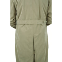 Thumbnail for Cianni Cellini OUTERWEAR Men's Single Breasted Beige Long Trench Coat Jacket With Removable Belt & Liner