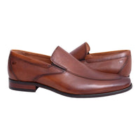 Thumbnail for Florsheim SHOES 8.5 Florsheim Postino Cognac Brown Slip On Leather Dress Shoes