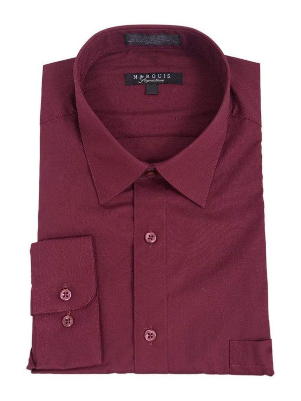 Regular Shirt S2PLA / burgundy – FABRIC