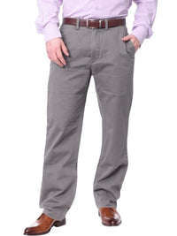 Thumbnail for Ralph Lauren Ralph Lauren Mens Solid Gray Washable Hemmed Classic Fit Chino Pants