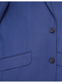Thumbnail for close up of French blue men's suit buttons
