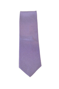 Thumbnail for The Suit Depot Purple Dots Arthur Black Premium Silk Tie