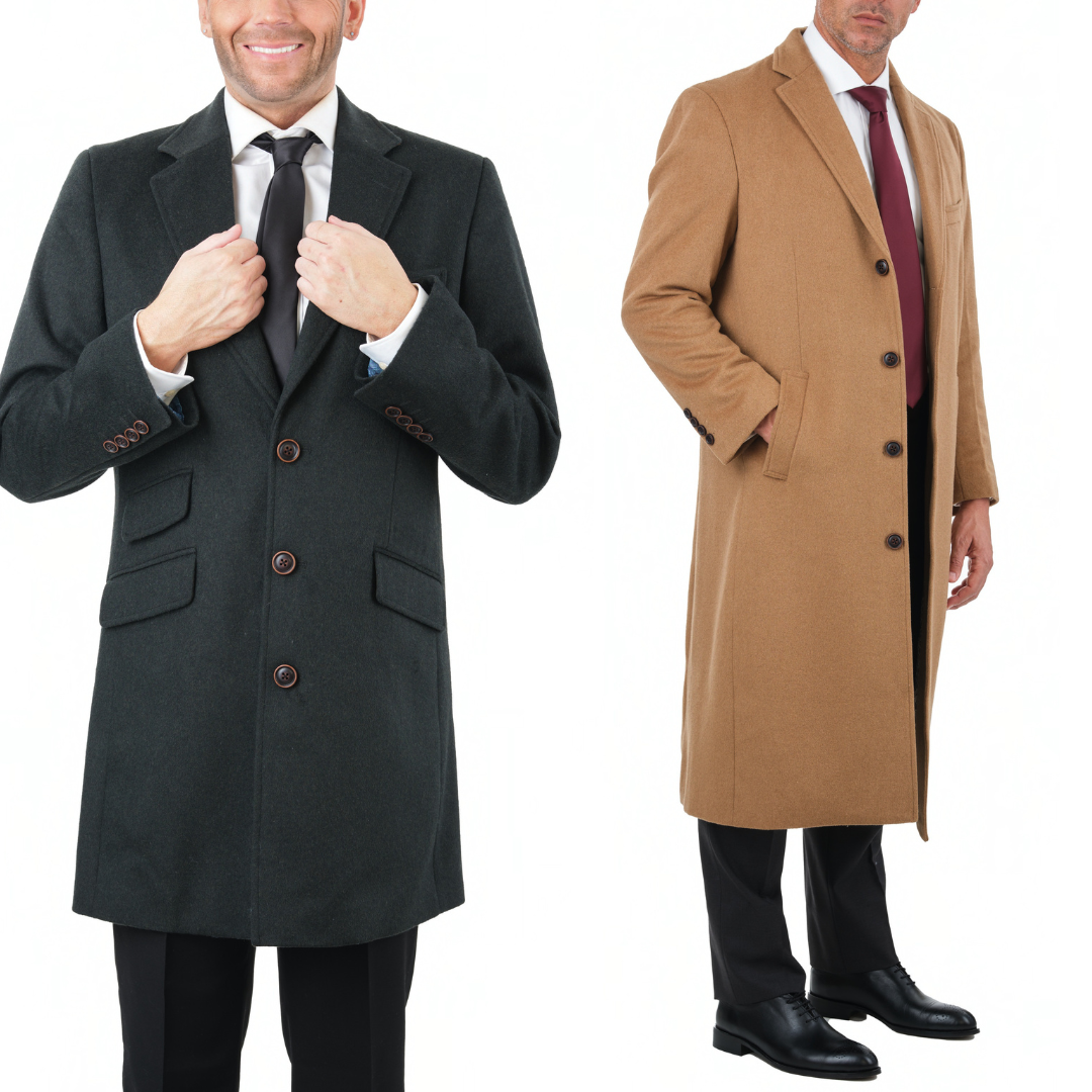 How to Choose the Right Length Overcoat | The Suit Depot