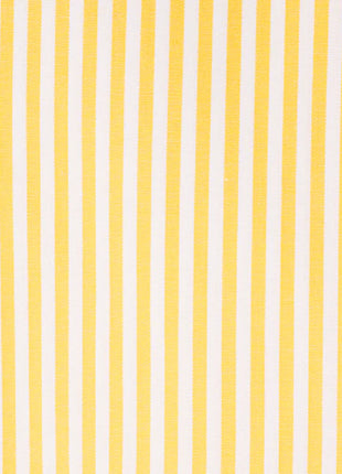 Steven Land Mens Marigold Yellow Striped 100% Cotton French Cuff Dress Shirt