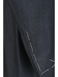 Thumbnail for Canali 1934 42L Drop 7 Modern Fit Gray Pinstriped 100% Wool 2 Piece Suit