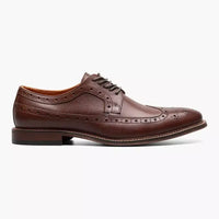 Thumbnail for Stacy Adams Marledge Mens Bordeaux Leather Lace Up Oxford Dress Shoes