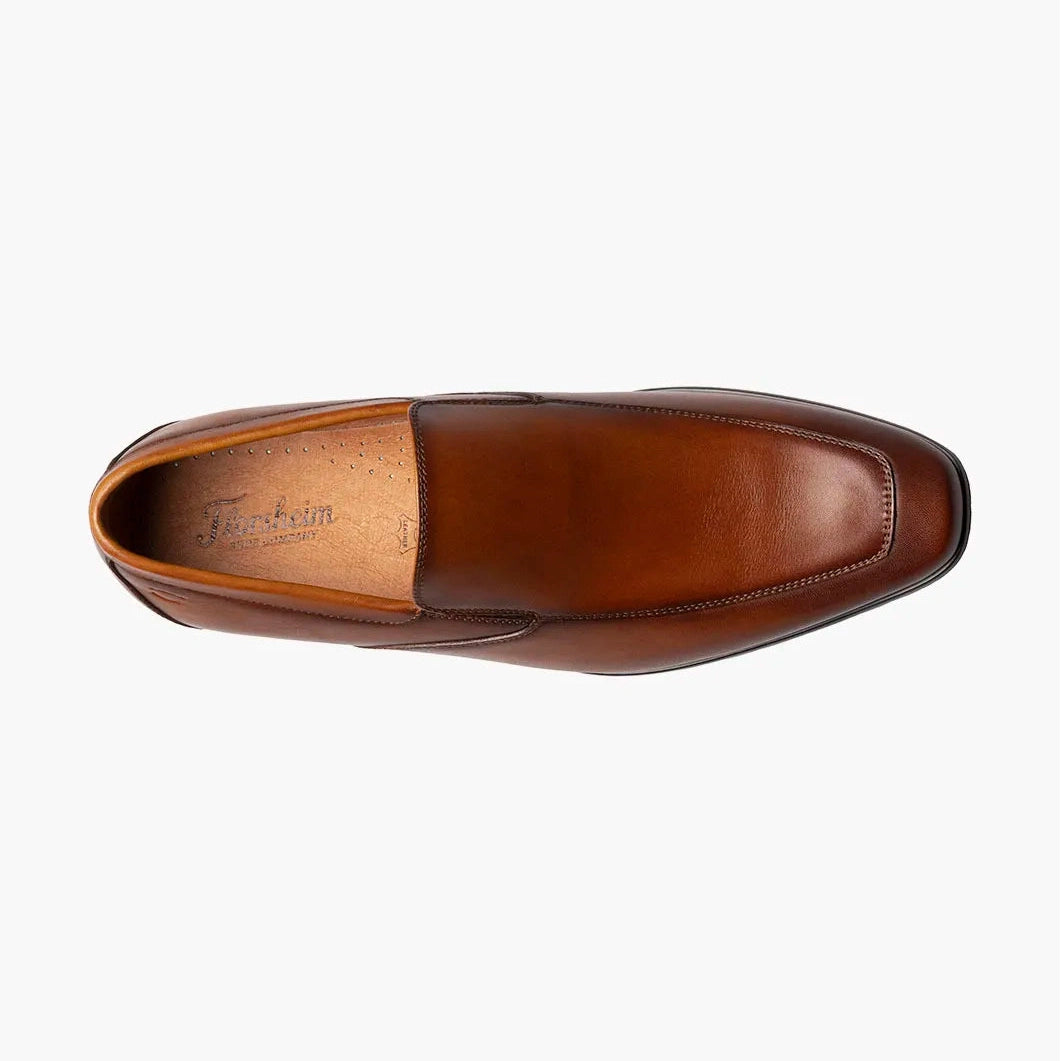 Florsheim Mens Postino Cognac Brown Slip On Loafer Leather Dress Shoes The Suit Depot Florsheim Mens Postino Cognac Brown Slip On Loafer Leather Dress Shoes The Suit Depot