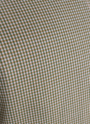 Sartoria Partenopea Men’s Green and Yellow Gingham Check 100% Wool Sportcoat 40R