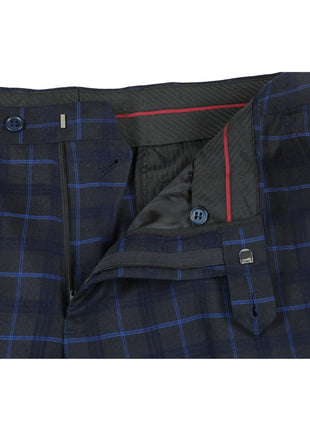 Men's Slim Fit Checked Suits