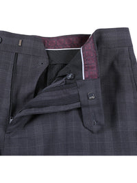 Thumbnail for English Laundry Single Breasted Two Button Checked Notch Lapel Suit