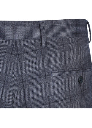 Men's Classic Fit Checked Suits