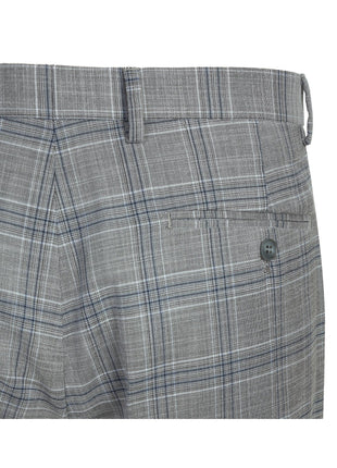 Men's Classic Fit Checked Suits