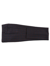 Thumbnail for English Laundry Slim Fit Two button Coffee with Red Check Peak Lapel Suit