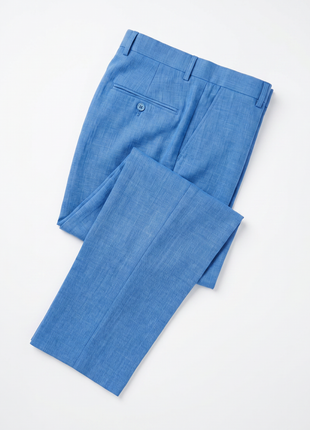 Apollo King Royal Diamond Blue Regular Fit Spread Collar Walking Suit