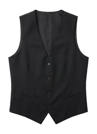 Armani Collezioni Solid Black Modern Fit Shawl Lapel 2-Button 3 piece Wool Tuxedo 34R