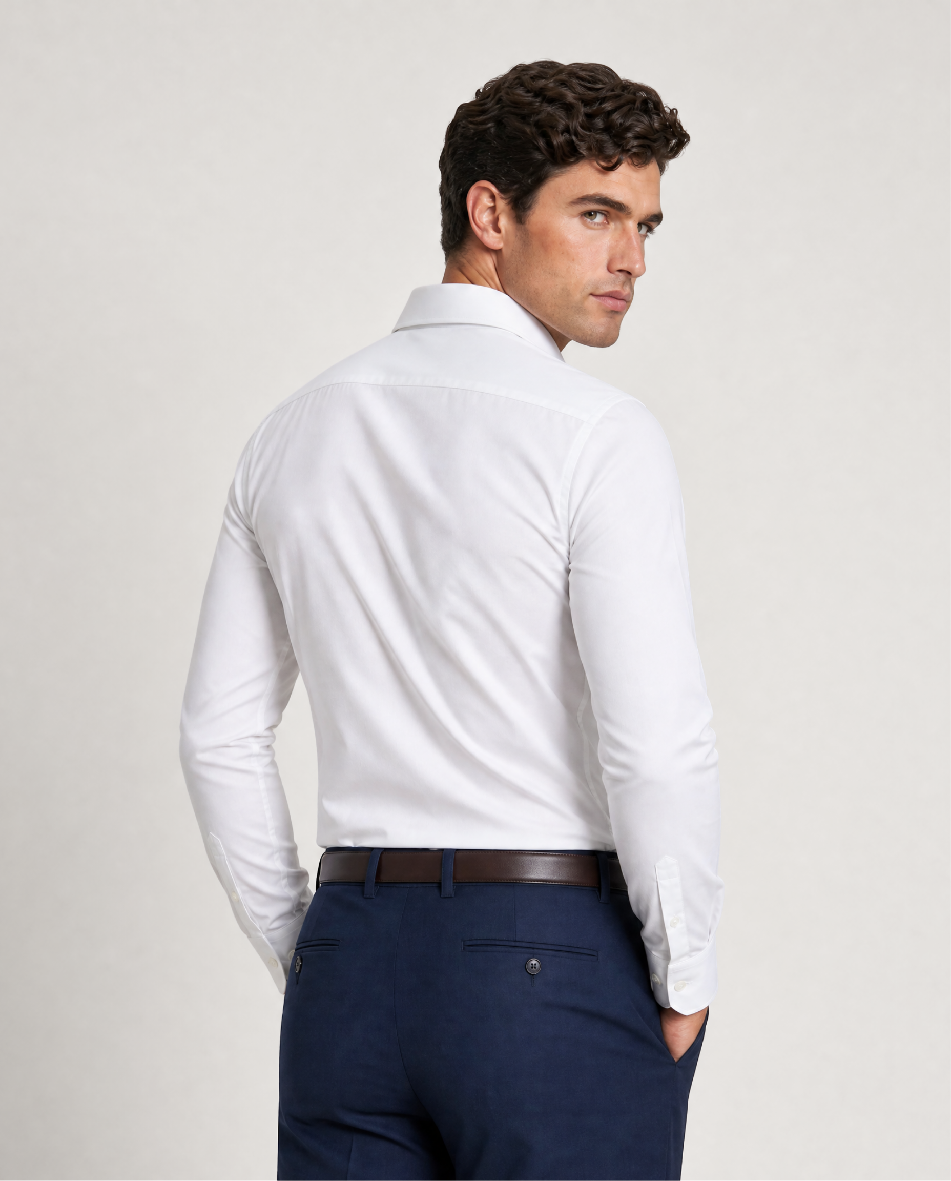 very slim fit dress shirts Kenneth Cole
