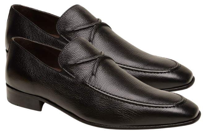 Alfredo Mens Black Slip-on Loafer Leather Dress Shoes The Suit Depot Alfredo Mens Black Slip-on Loafer Leather Dress Shoes The Suit Depot