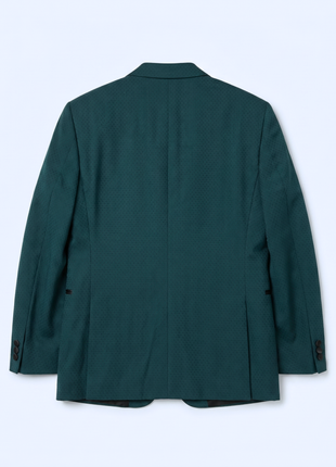 Caravelli Emerald Green Slim Fit Satin Notch Lapel 2-Button Tuxedo Suit - The Suit Depot
