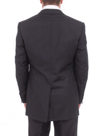 Thumbnail for Canali Mens Black 36R Drop 6 100% Silk 3 Piece Suit