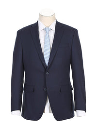 Thumbnail for Men's Navy Half-Canvas Suit