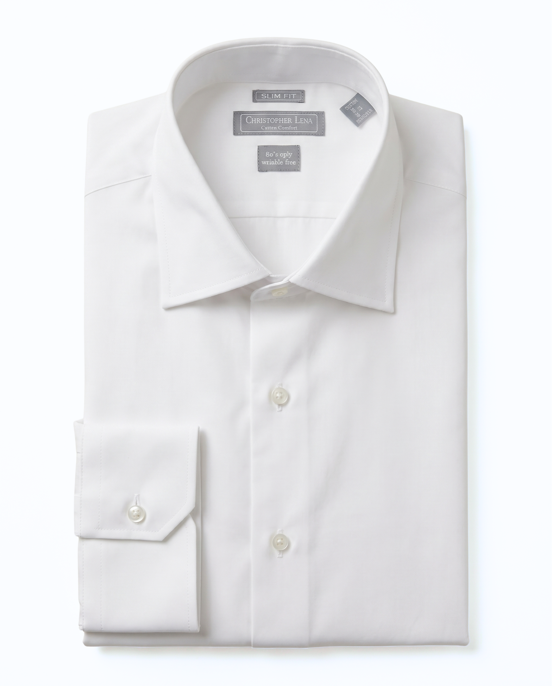 Shop Christopher Lena White 100% Cotton Shirt