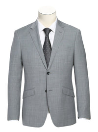 Thumbnail for Men's Classic Fit Wool Blend Stretch Checked Blazer