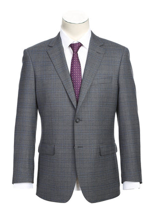 Men's Classic Fit Wool Blend Stretch Suits