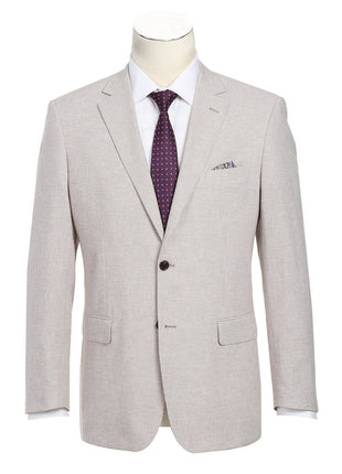 Men's Classic Fit Blazer Linen/Cotton Sport Coat