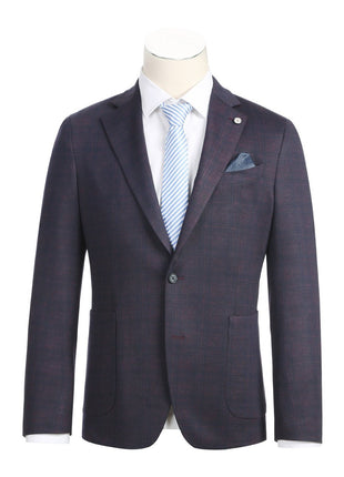 Men's Half Canvas Blazer
