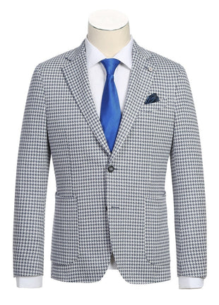 Men's Half Canvas Blazer