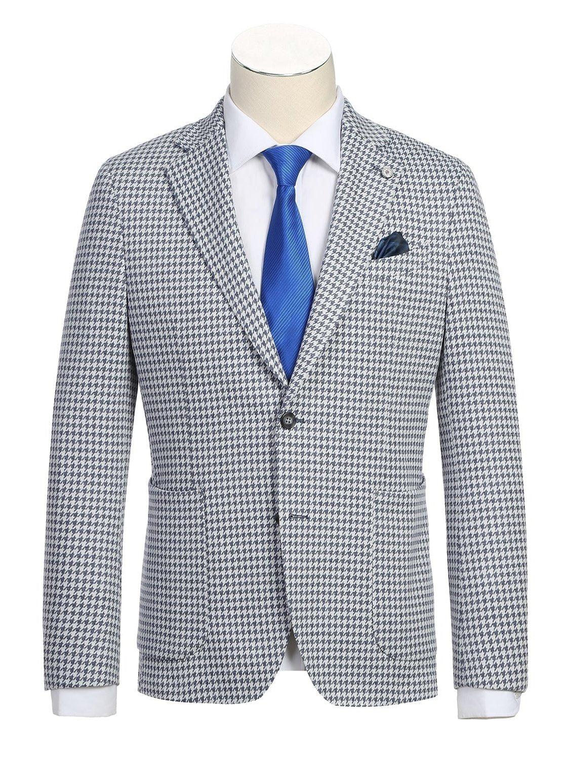 Blazer de media lona para hombre