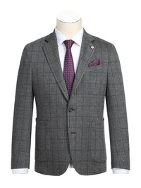 Thumbnail for Men's Half Canvas Blazer